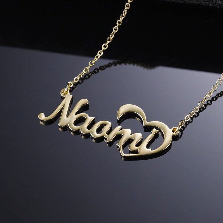 Design your own one-of-a-kind necklace with your name or a special word up to 13 characters. Each necklace is carefully made of quality Silver Stainless Steel (gold plating available). Details: Available in Silver Stainless Steel or Silver Stainless Steel with Gold Plating It does NOT Tarnish Or Rust (100% guaranteed) FREE Gift Boxing Included! Your personalized pendant takes time to hand craft and test but when you're wearing it you'll know it was worth the wait. :) ORDER NOW AND RECEIVE FREE S Name Necklace Silver, 18k Gold Chain, Personalized Pendant, Word Up, Hand Craft, Rose Gold Metal, Precious Jewelry, Rose Gold Necklace, Personalized Necklace