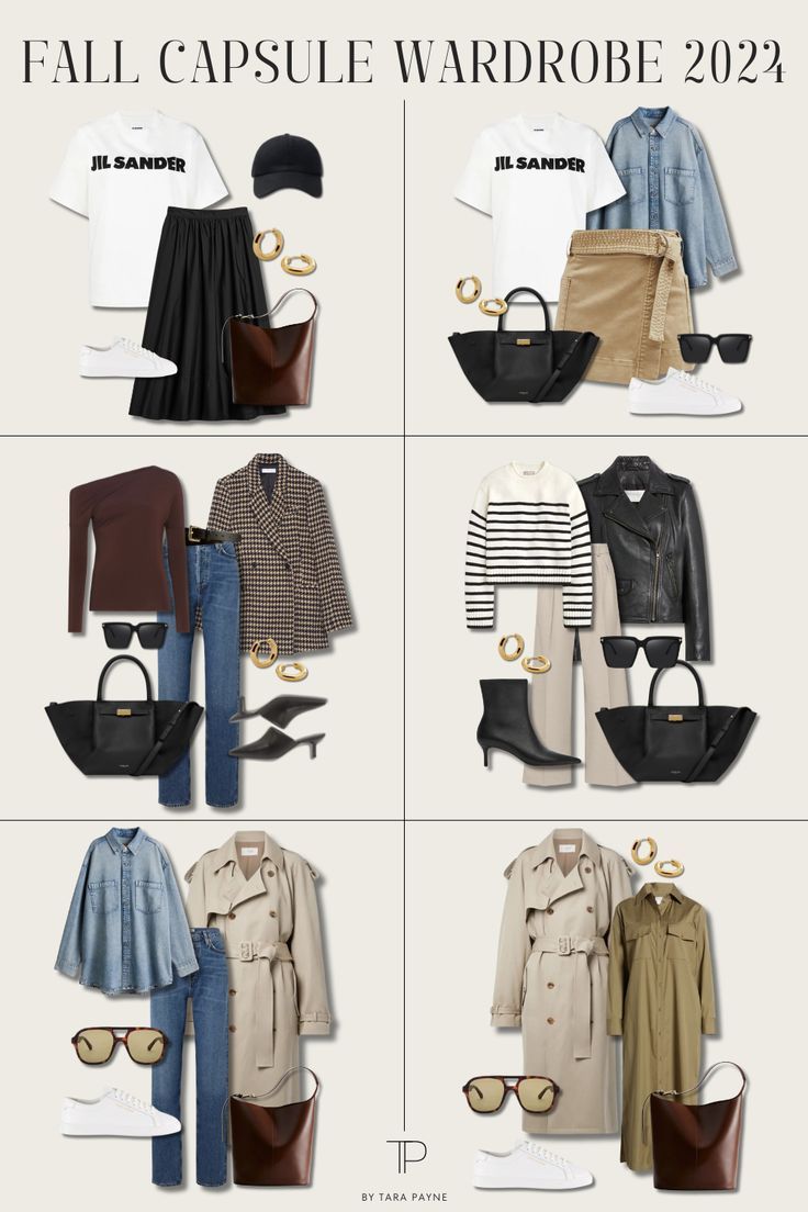 Discover the essentials for a chic and effortless fall look with our 2024 capsule wardrobe guide. From cozy casual to polished professional, I've curated a collection of versatile pieces and 12 outfit ideas to inspire your autumn style. Whether you're heading to the office, a job interview, or simply enjoying the cooler weather, find your perfect fall outfit today. Winter Office Outfits, Trending Summer Nails, Capsule Wardrobe Casual, Capsule Wardrobe Women, Smart Casual Work Outfit, Fall Style Guide, Summer Nail Art, Capsule Wardrobe Outfits, Perfect Fall Outfit