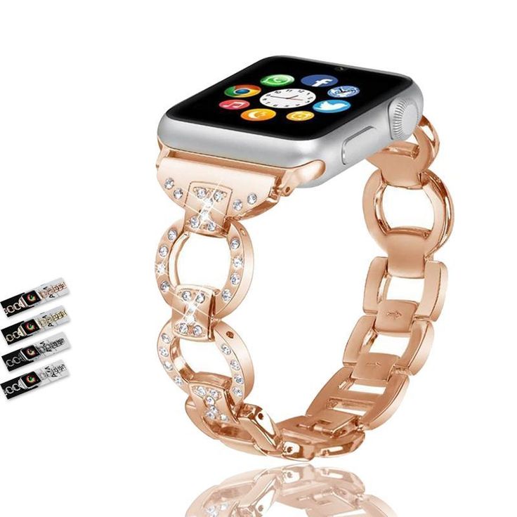 Stainless Steel Band For Apple Watch Band Series Ultra Diamond Metal Bracelet Strap iWatch 38mm 40mm 41mm 42mm 44mm 45mm Wristband Watchband The New Apple Watch Series is compatible with all existing bands.Size 38/40mm will fit the new 41mm Apple watch, For the 45mm choose sizes 42/44mm. USA order Shipping: USPS ground averages 7-10 business days after processing. Our current processing time for Apple watch bands is about 7-10 business days. Estimated delivery is about 2 business weeks after pur Rose Gold Metal Apple Watch Band With Bracelet Strap, Apple Series 8, Apple Watch Bands Rose Gold, Men Feminine, Apple Watch Bands Fashion, Pink Space, Apple Watch 1, New Apple Watch, Gold Apple