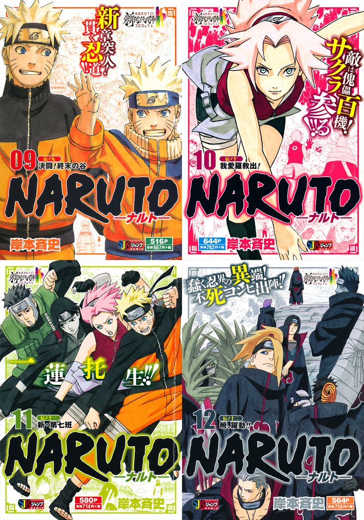 an image of naruto and naruto characters