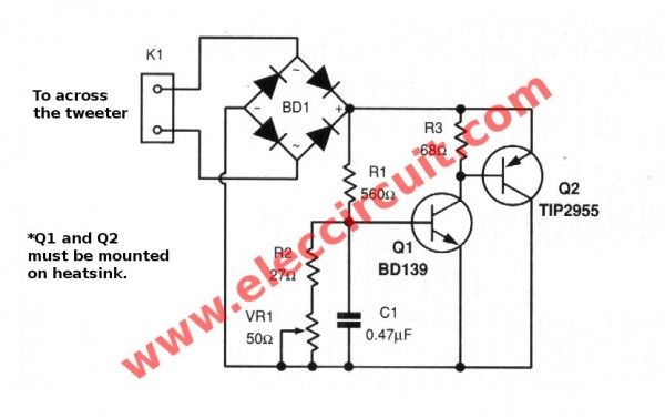 an electronic circuit diagram with the following instructions