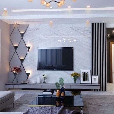 TV Room Ideas Cozy Tv Lounge Wall Designs, Ikea Living Room Tv Wall Ideas, Tv Unit Decor Modern Interior Design, Tv Panel For Bedroom, Partition With Tv Unit Interior Design, Tv Wall Panel Design Modern Living, Lcd Unit Design Modern, Modern Lcd Panel Designs, Lcd Panel Design Living Rooms