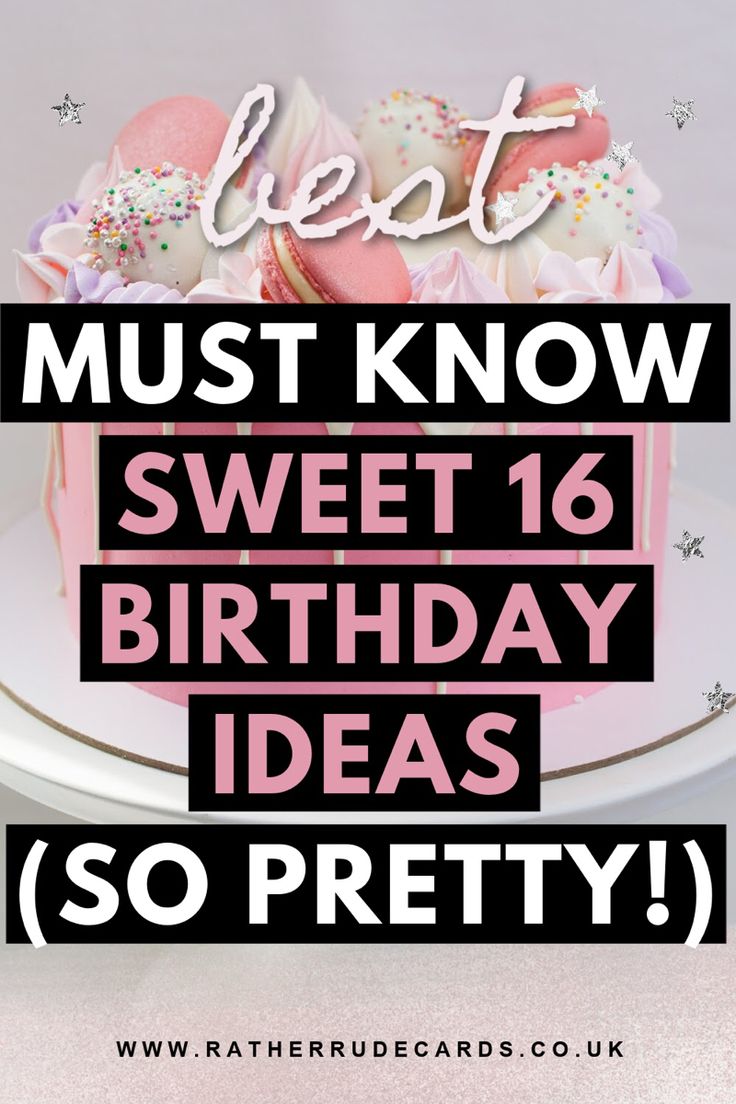 DIY creative sweet 16th birthday party ideas for girls Sweet 16 Birthday Cupcake Ideas, Candy Bar Ideas Birthday Sweet 16, Sweet Sixteen Snacks, Sweet 16 Bash Party Ideas, Birthday Decor Sweet 16, Sweet 16 Birthday Party Food Ideas, Sweet 16 Family Party Ideas, Birthday Party Ideas For Sweet 16, 16 Bday Decorations