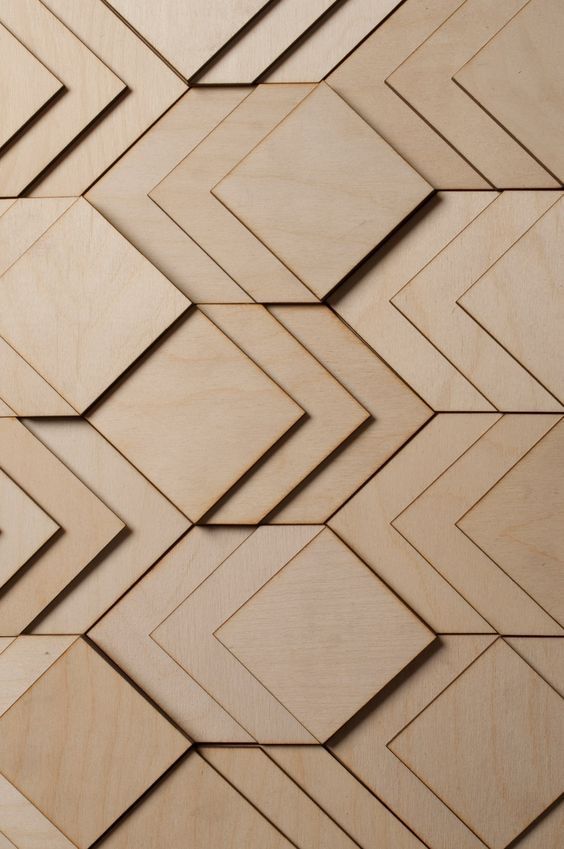 the wood pattern is made up of many different shapes and sizes, including squares and rectangles