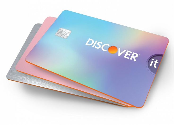 three credit cards stacked on top of each other with the word discovery printed on them