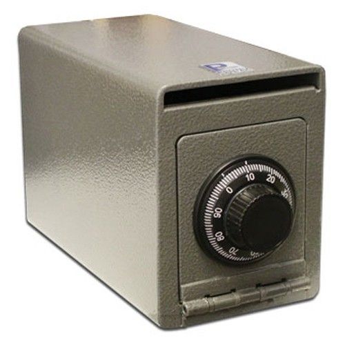 an electronic device with a timer on the front and side panel, in grey color