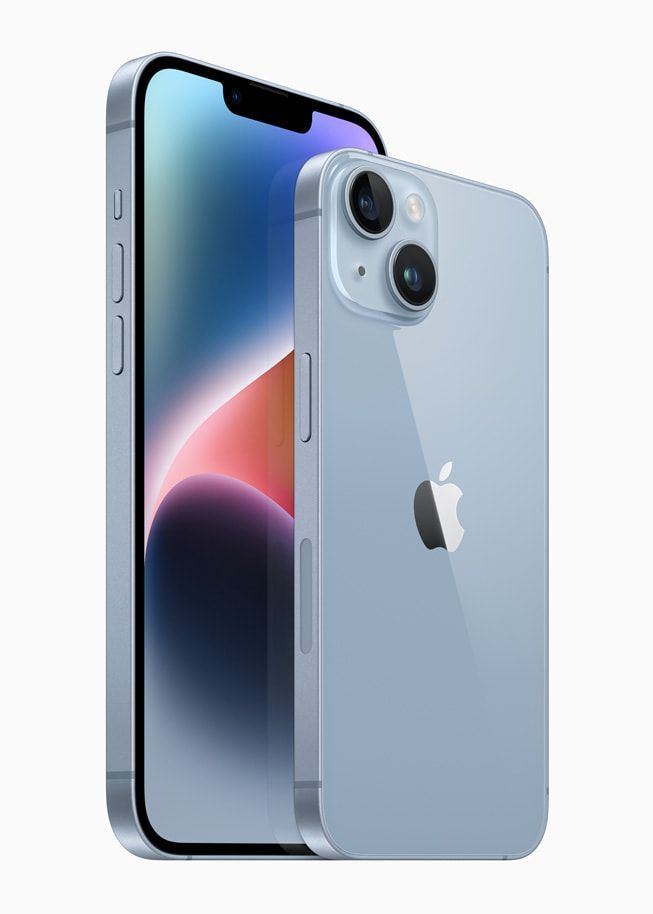 the new iphone 11 is shown in two different colors