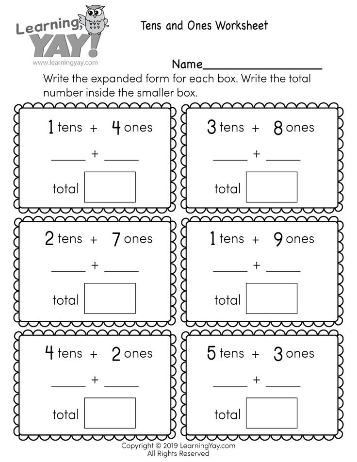 Bundles Of Tens And Ones Worksheets