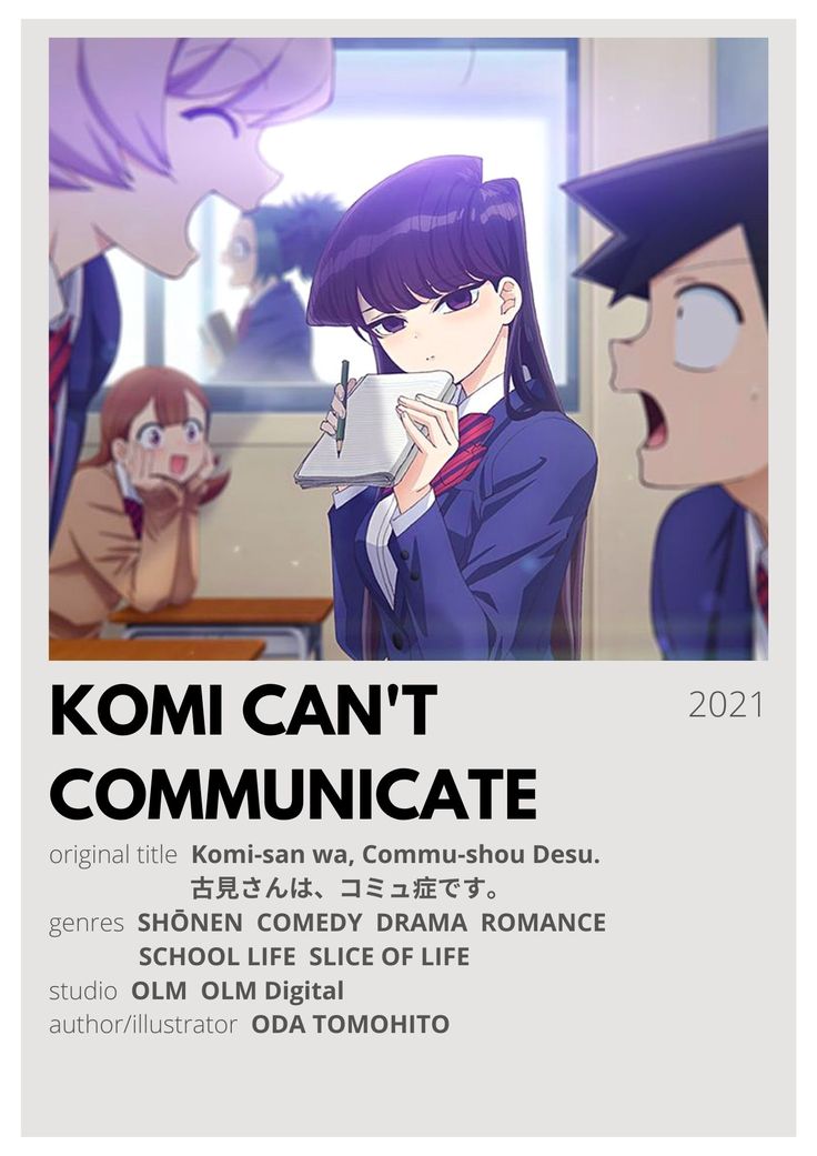 Komi Cant Communicate  Main Trailer  Netflix Anime  YouTube