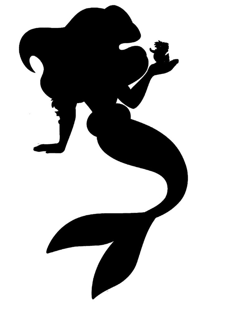 RustManFan's image | Silhouette, Disney clipart, Ariel