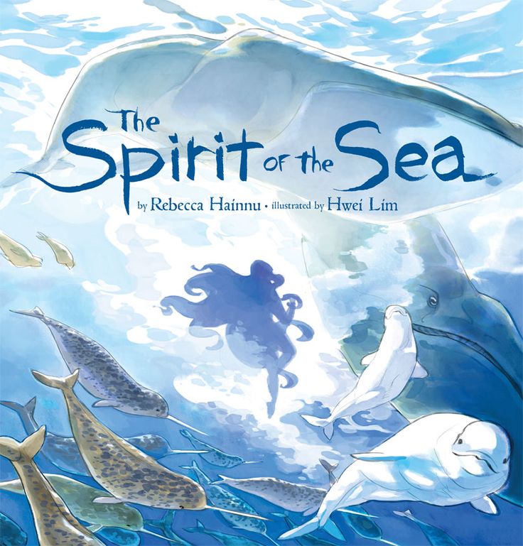 the book cover for the spirit of the sea