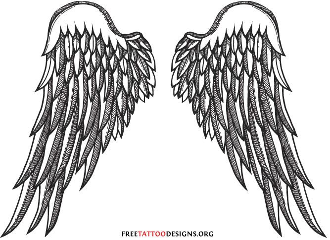 Angel wings tattoo, Wings tattoo, Angel tattoo