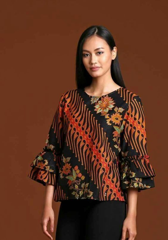 Model Baju Batik Batik Blazer, Mode Batik, Batik Clothing, Batik Modern, Batik Kebaya, Batik Fashion, Fashion Tops Blouse, African Print Dresses, Batik Dress