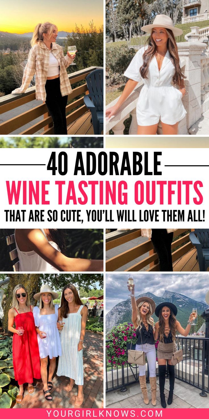 40 WINERY OUTFITS THAT'LL HAVE YOU SIPPIN' AND STYLIN' | YGK in 2024 ...