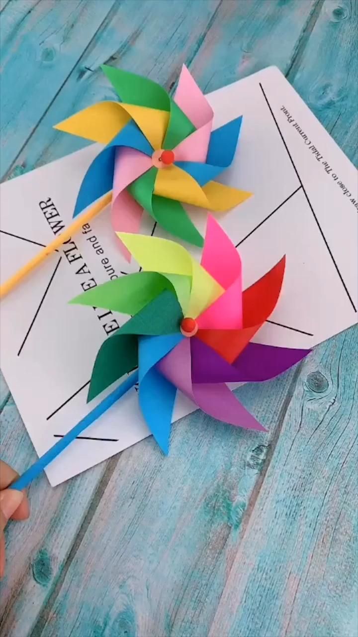 Paper Pinwheels