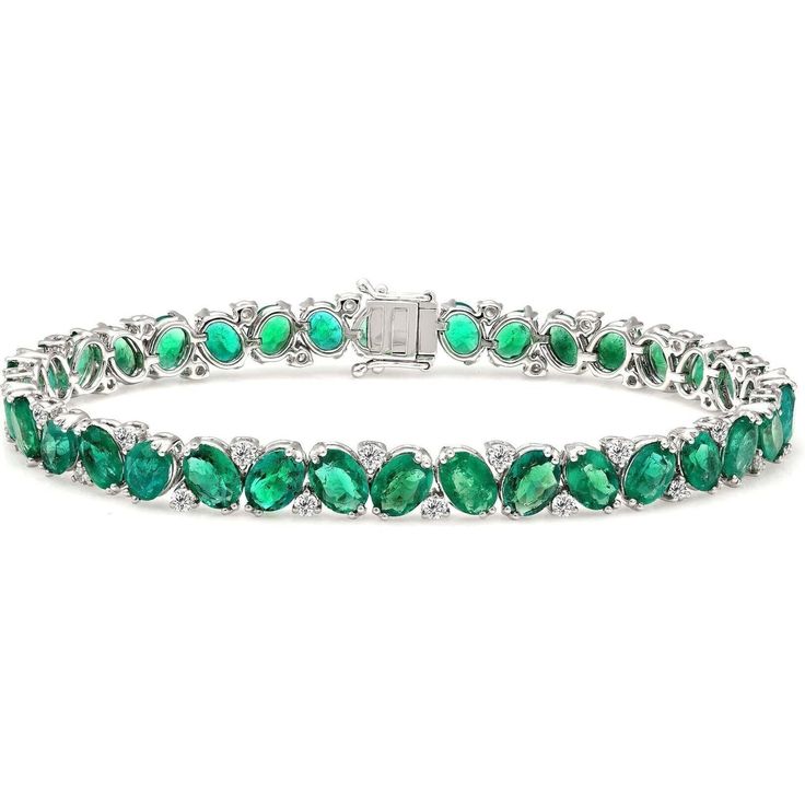 Ruchi New York - Jewels Of Desire Cipresso Bracelet Emerald Bracelets, Emerald Bracelet, Gorgeous Jewelry, The Mediterranean, Pear Shaped, Lush, Pear, Emerald, Diamonds