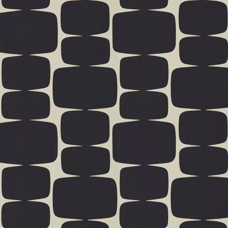 an abstract black and white background with rounded shapes