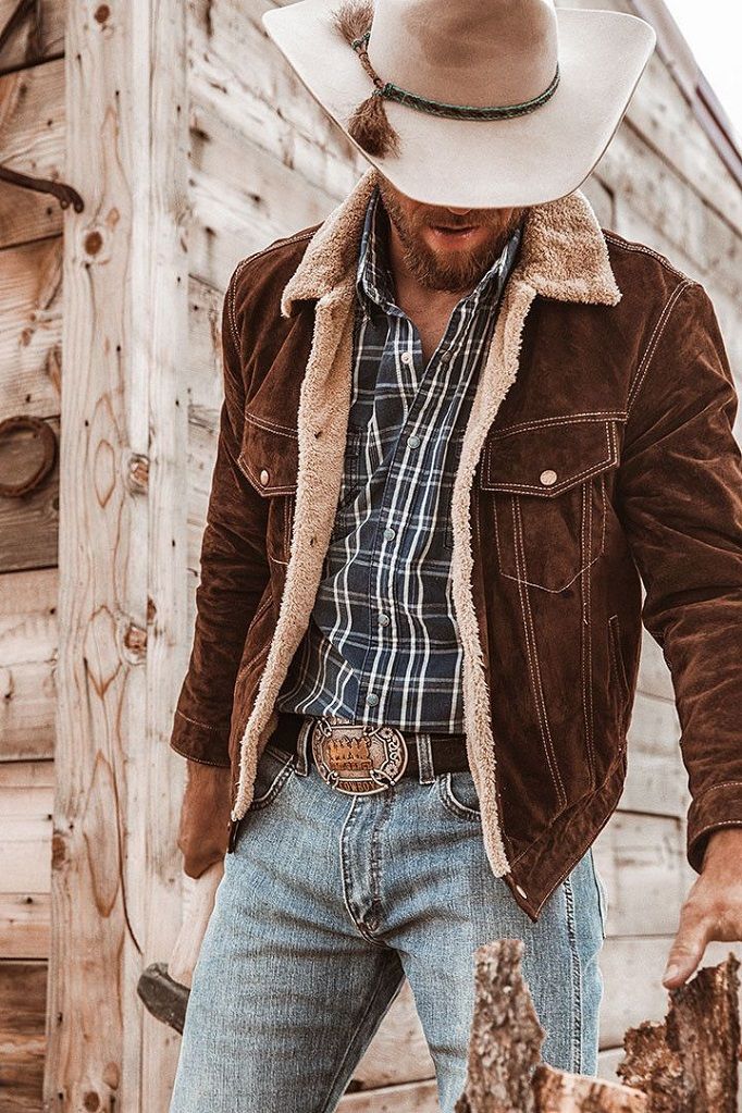 Country Outfits Men, Cowboy Outfit For Men, Country Mens Fashion, Mode Country, Country Man, Mens Western Wear, Modern Cowboy, Western Outfits Men, Cowboy Aesthetic