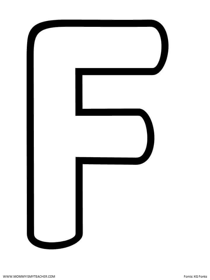 Alphabet Letters F