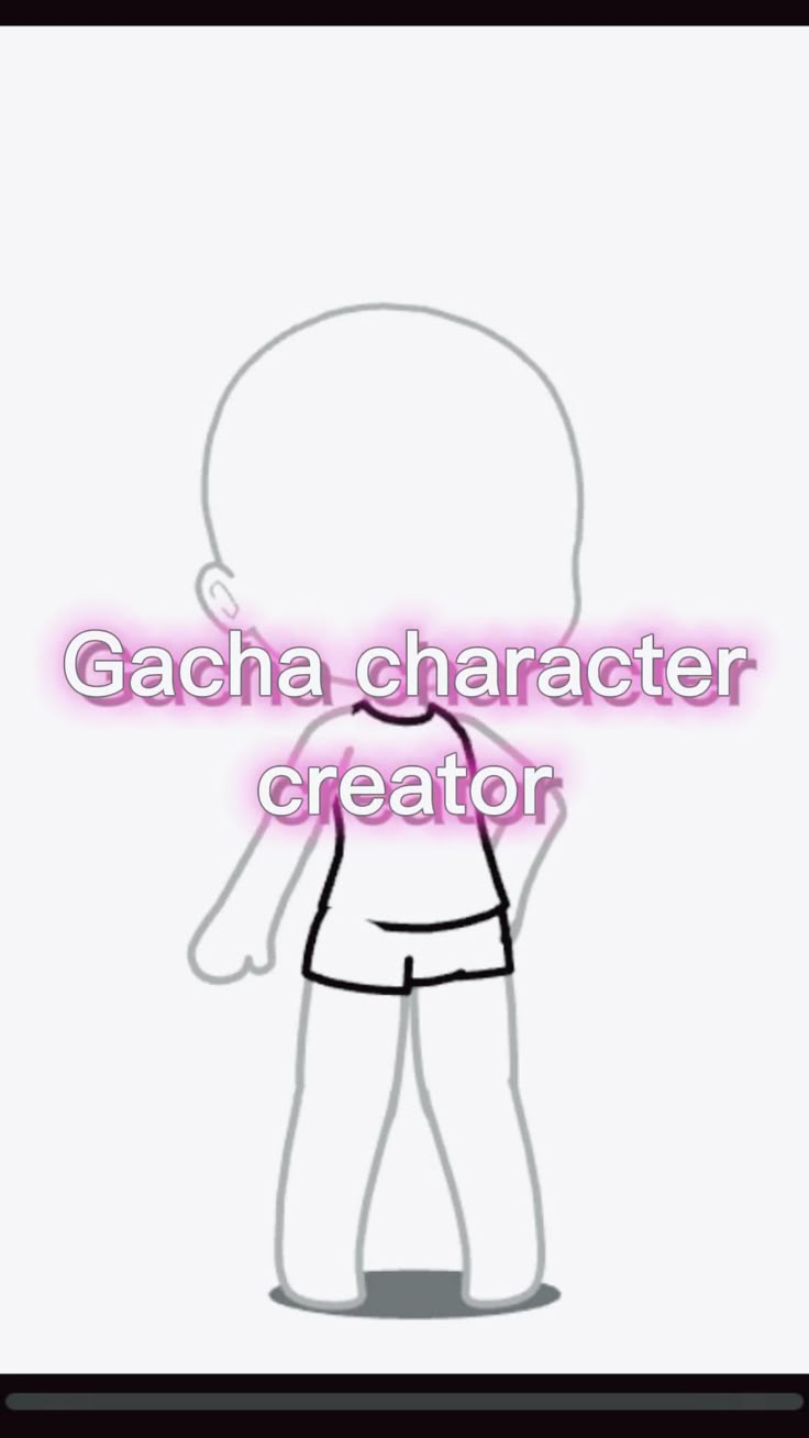 Gacha Character creator | Character creator, Club design, Cute eyes drawing