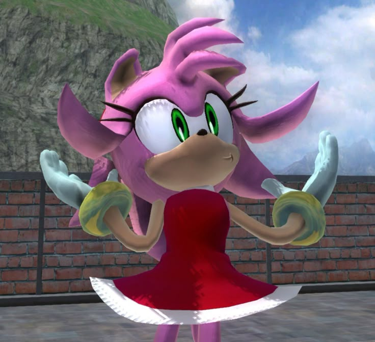 Amy Rose, Rosé Pfp, Sonic The Hedgehog, Science Girl, Sonic Heroes ...