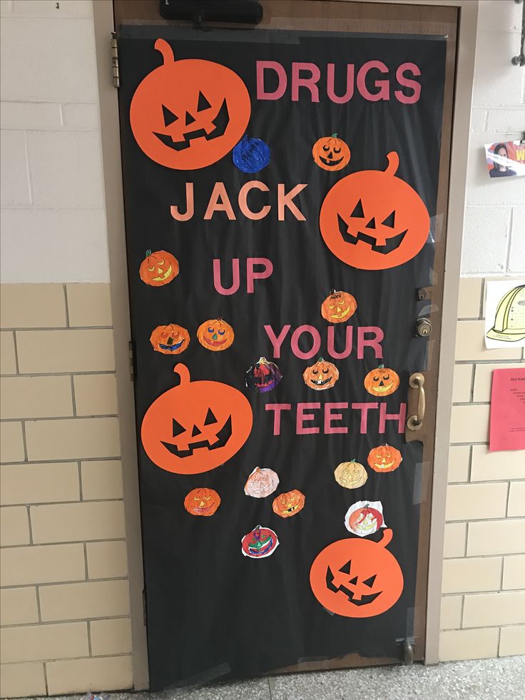 Pin by April Palmer-Cortes on Classroom | Red ribbon week, School door ...