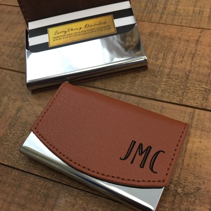 Personalized business card holder, business gift, corporate gift, new job gift. Pop Bys Real Estate, Engraved Flasks, Engraved Pocket Knives, New Job Gift, Personalized Gifts For Men, Business Gift, Bodo, Business Card Holder, Personalized Gifts For Her