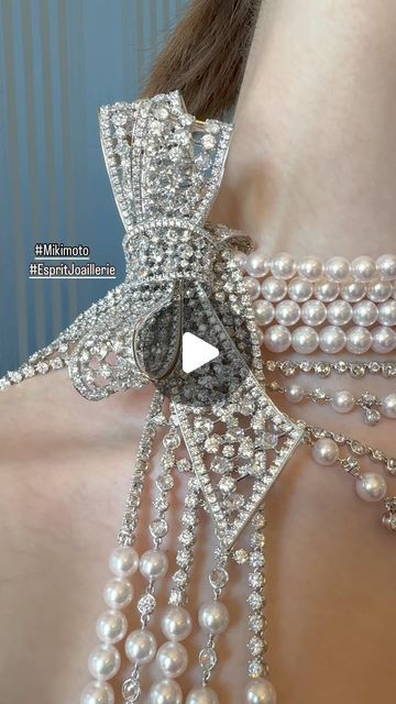 Charlotte ESPRIT JOAILLERIE on Instagram: "✨Mikimoto✨The Bows✨ #jewellery #mikimotopearls #mikimotojewelry #espritjoaillerie #jewelryaddict #charlottewannebroucq #onlynaturaldiamonds #hautejoaillerie #masterpiece #jewelryhistory #highjewellery #pearls  @espritjoaillerie @official_mikimoto" Mikimoto Jewelry, Mikimoto Pearls, On Instagram, Quick Saves, Instagram