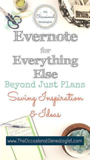 a white table topped with lots of items and text that reads, evermote for everything