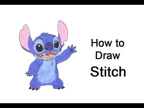 Learn how to draw Stitch from Disney's Lilo & Stitch with this step-by ...