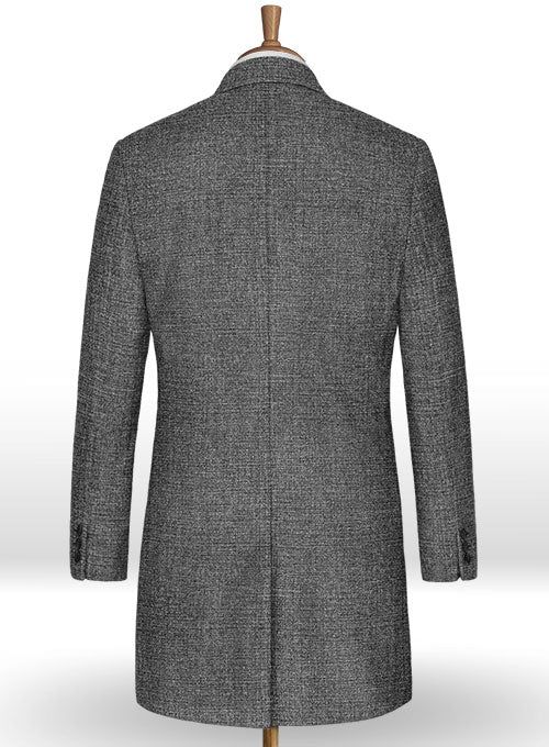 Tailored in a classic gray hue, the Vintage Glasgow Gray Tweed Overcoat is one of a kind that will hold eternal relevance in any suiting repertoire. Crafted from pure wool, the famous tweed is hard-wearing and warm and considered as an ideal fabric for dissipating the damp and cold weather. 
 
 With these contemporary staples making an almighty return to the mainstream, let our gray tweed overcoat become a key piece in your power dressing professional wardrobe. 
 
 You can change the look during