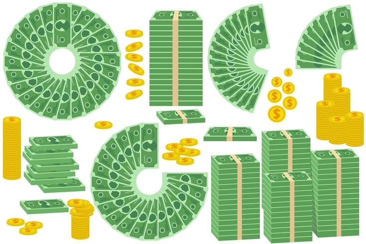 money and coins are arranged in the shape of letters that spell out $ 10, 000