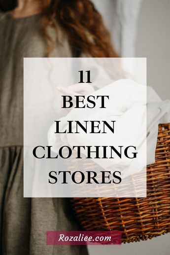 Looking for quality and beautiful linen clothes? It's all in here! Explore our curated list of top linen clothing brands to shop for something that makes you feel relaxed and comfortable! #linenclothingbrands #linenfashionbrand #wheretobuylinendresses linen clothing store linen dresses online shopping where to buy linen clothes Flax Clothing For Women, Affordable Linen Clothing, Italian Linen Clothing, Linen Outfit Ideas For Women, 100% Cotton Clothes, Linen Looks For Women, Boho Linen Outfit, Womens Linen Outfits, 100% Linen Clothing