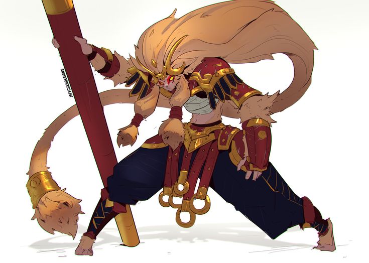 Sun Wukong Pfp, Wukong Pfp, Pfp Fanart, The Monkey King, Sun Wukong, 캐릭터 드로잉, Monkey King, Monster Design, Creature Concept Art