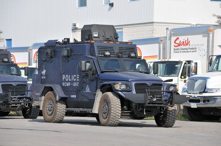 two police vehicles parked next to each other