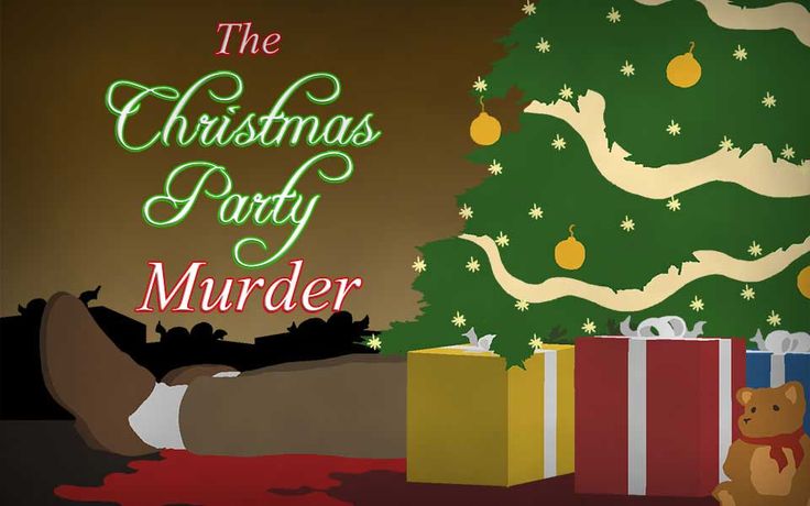 Long lay the world in sin and error pining...  It's the most wonderful time of the year ? a time of snow falling, twinkling lights and the excitement of Santa's big arrival on Christmas day. It's also the time for entertaining, and friends and family have gathered to celebrate the season. The festivities begin with a Work Christmas Party Ideas, Mystery Party Game, Mystery Dinner Party, Christmas Mystery, Company Christmas Party, Work Christmas Party, Mystery Dinner, Xmas Dinner, Shot In The Dark