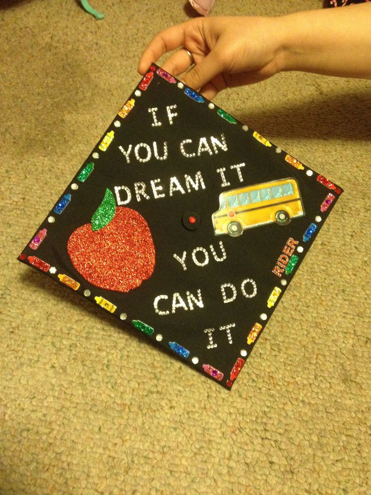 Graduation cap education major | Education major, Graduation cap ...