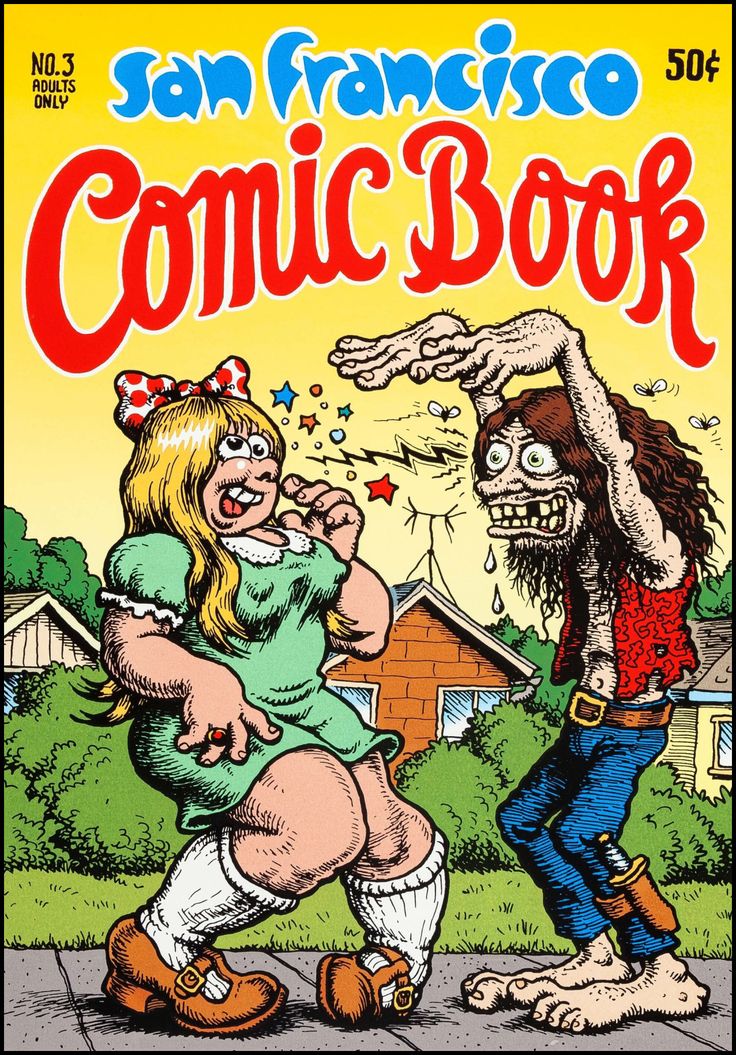 an old comic book cover with a cartoon image of a woman and a man in the middle