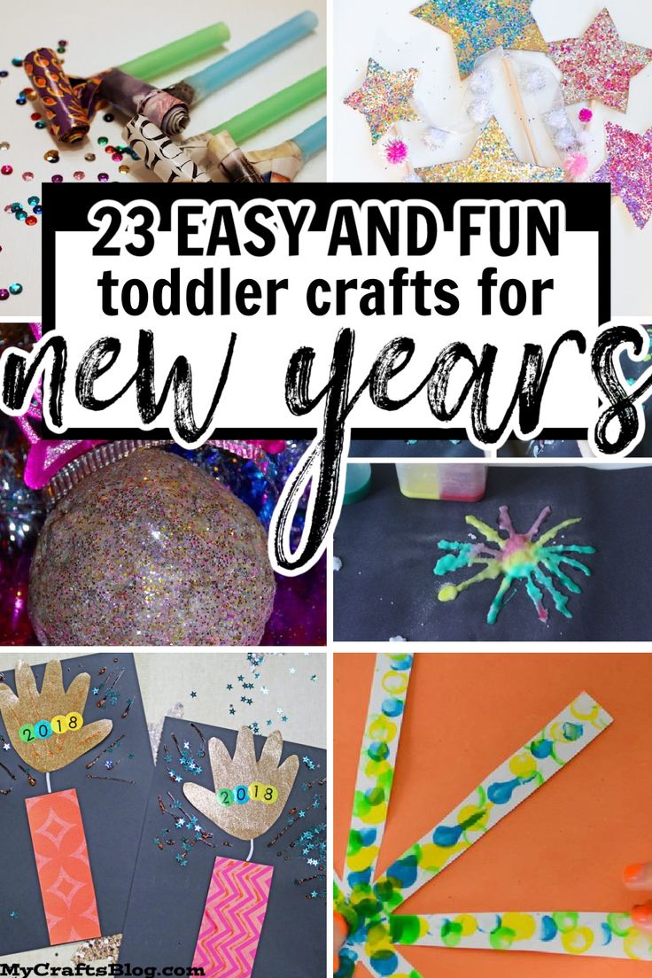 Searching for fun and easy New Year's eve crafts to do with your ...