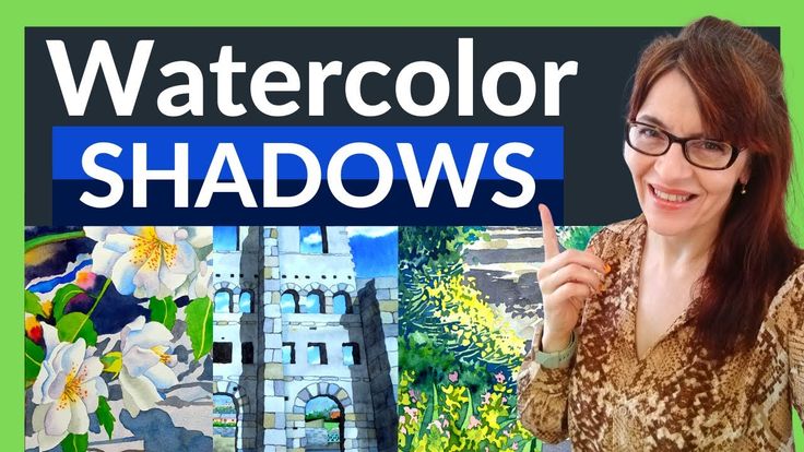 Painting Shadows In Watercolor (BEST Tips for success!) | Landscape ...