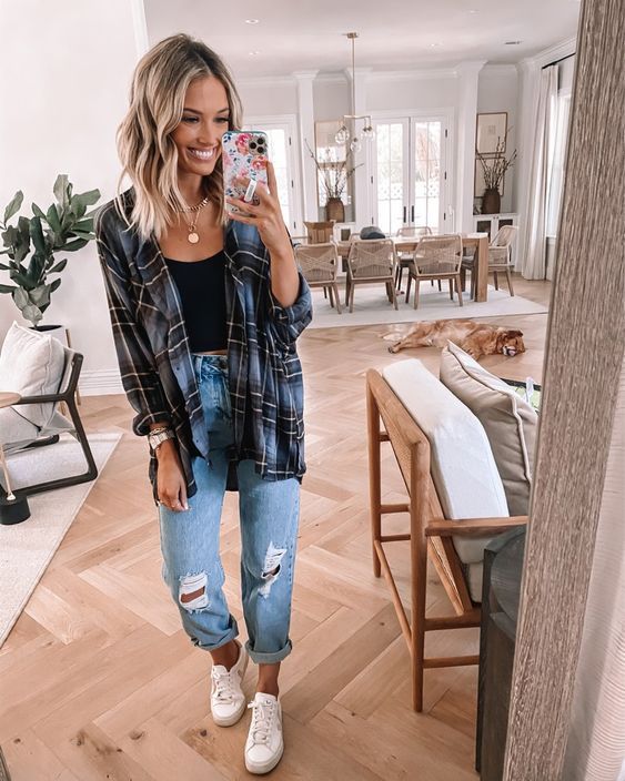 Simple Fall Outfits Casual, Flannel Outfits, Simple Fall Outfits, Outfit Inspo Fall, Fall Fashion Outfits, Casual Fall Outfits, Edgy Outfits, Mom Outfits, Look At You