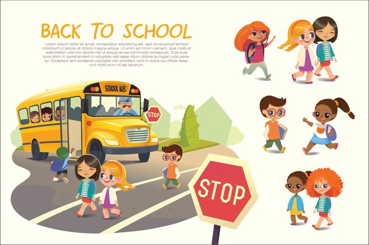 Kid Character, Character Design, School Bus, Back To School, Children's ...