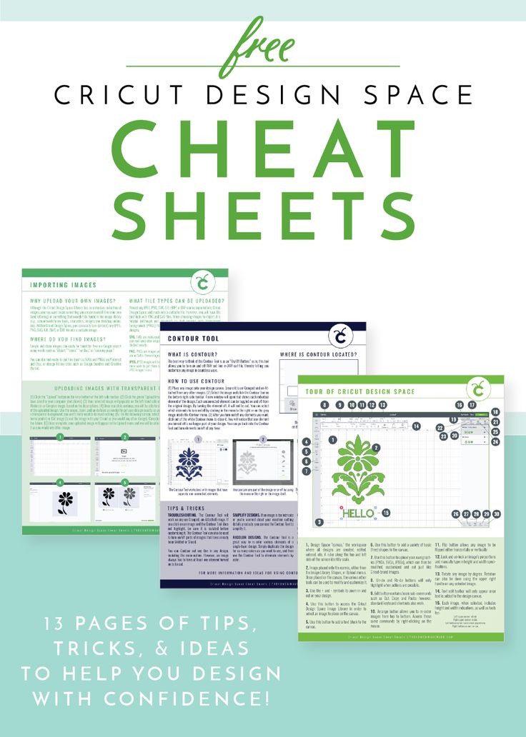 the cricut design space sheet sheets is shown with instructions to make them look like they