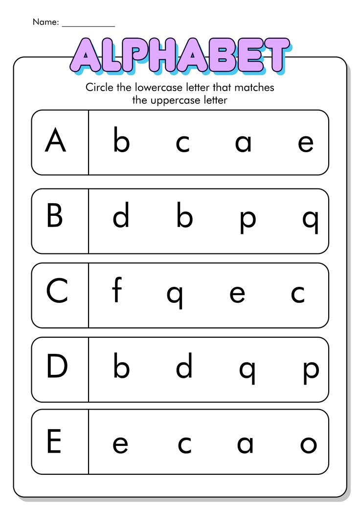 Alphabet Letter Review Worksheets | Letter recognition worksheets ...