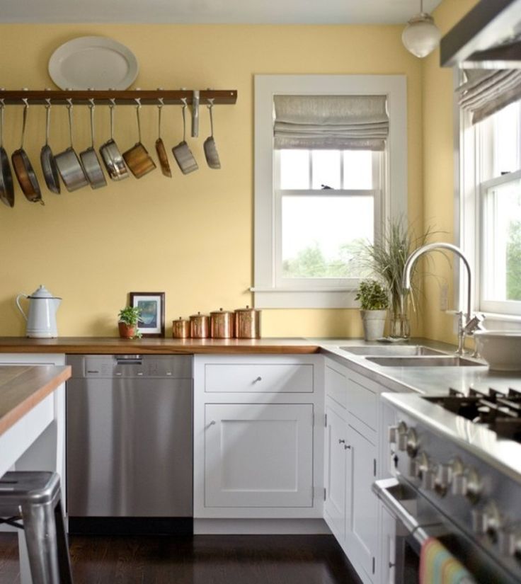 the kitchen is clean and ready for us to use