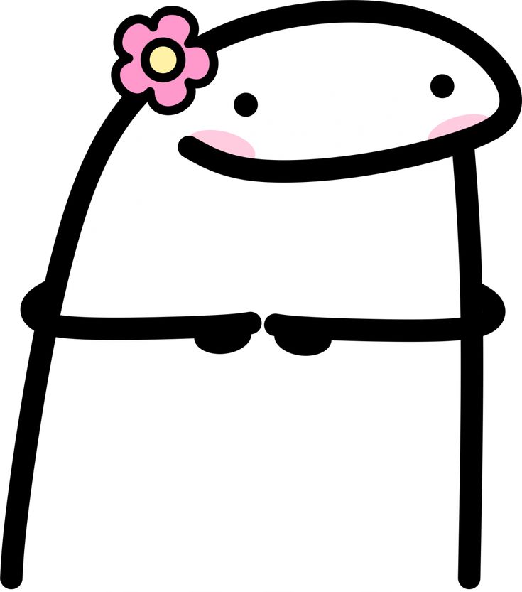 a black and white cartoon character with a flower in her hair, wearing a dress