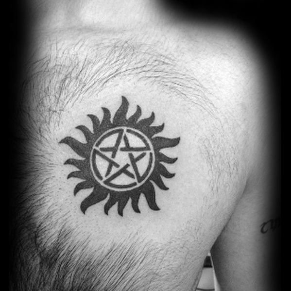 Top 37 Anti Possession Supernatural Tattoo Ideas 2021 Inspiration Guide