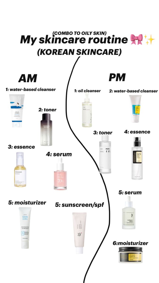 Skincare Routine For Oily Skin, Oily Skin Routine, Routine For Oily Skin, Korean Skin Care Secrets, Skincare For Oily Skin, Skin Care Basics, Face Skin Care Routine, Face Routine, Oily Skin Care Routine