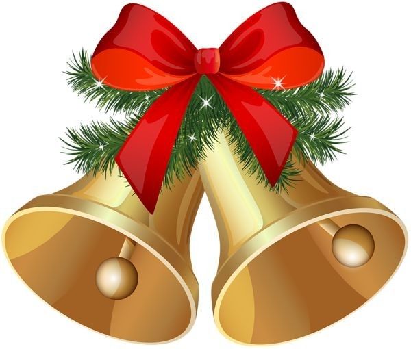 Pin by Simi A R on Simi A R | Christmas bells, Christmas wreath clipart ...