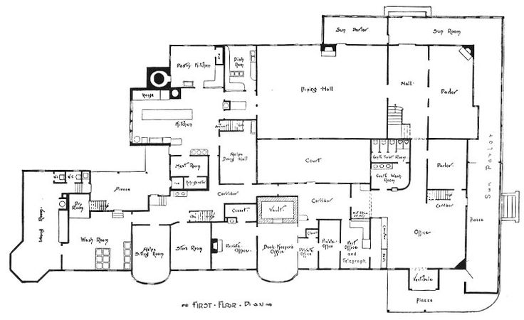 the floor plan for an old house